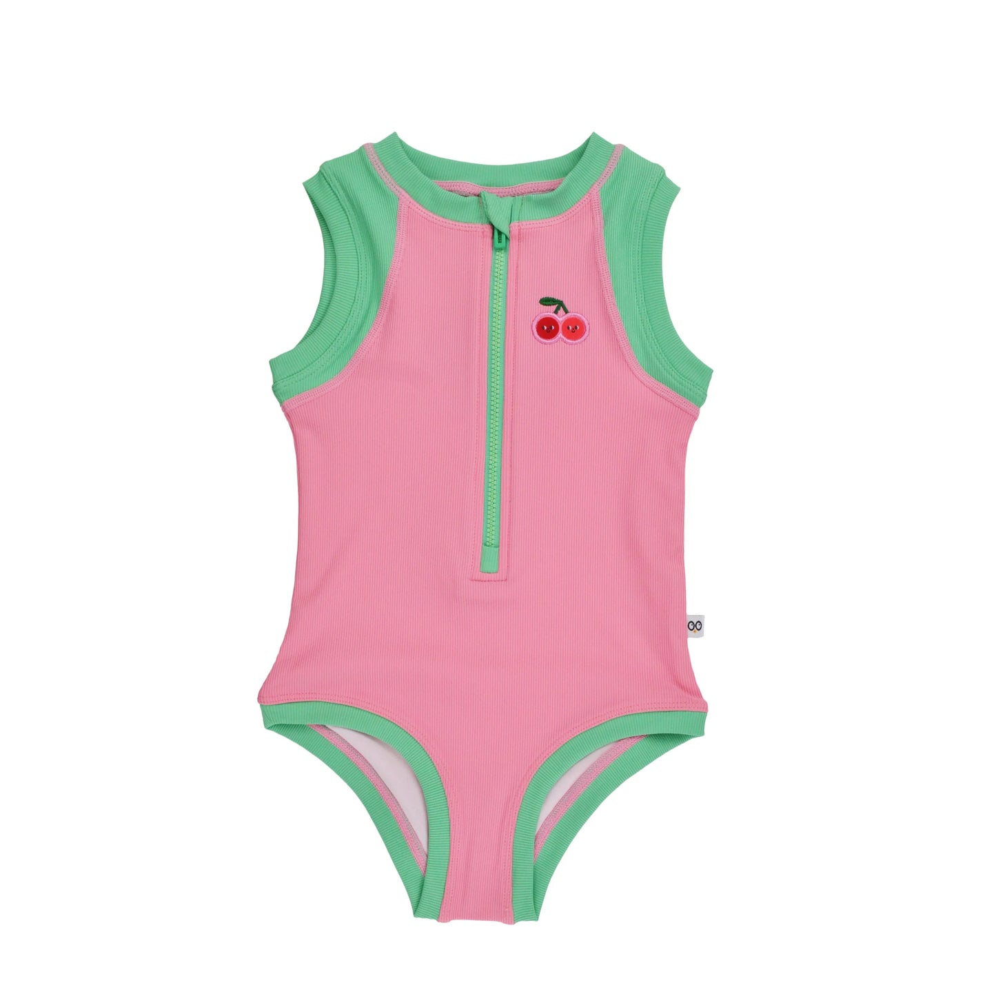 Zoocchini Girls Sleeveless One Piece Solid Swimsuit (For Pre-Order)