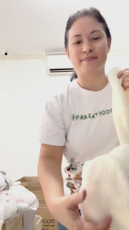 Living Textiles Round Play Mat - Bunny