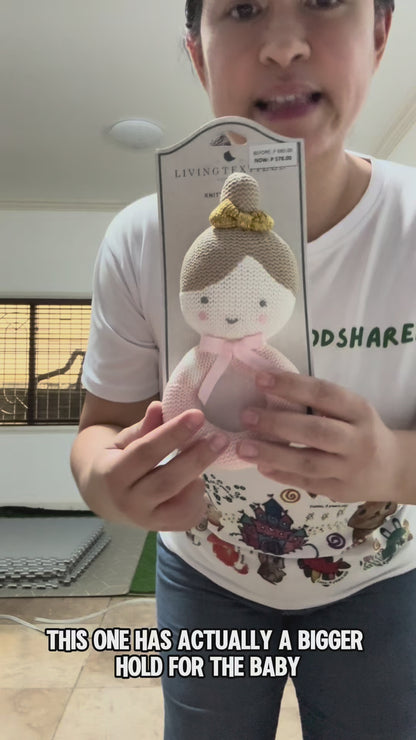 Living Textiles Knitted Rattle