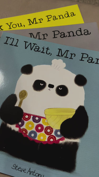 Little Fat Hugs Mr. Panda Books (Set of 3)