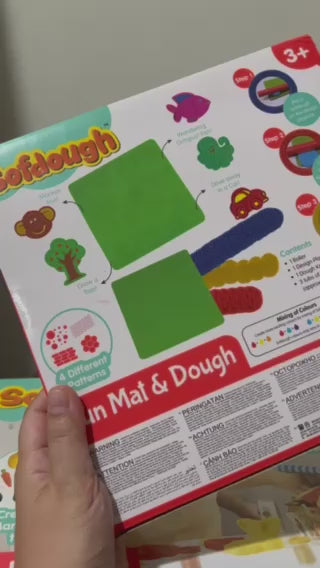 Funskool Sofdough Fun Mat and Doh