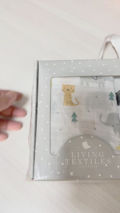 Living Textiles Muslin Swaddle and Pram Pegs