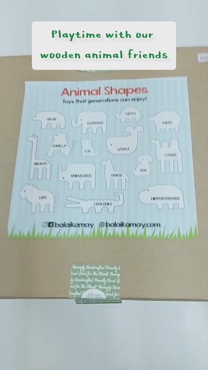 BalaiKamay Animal Shape Set