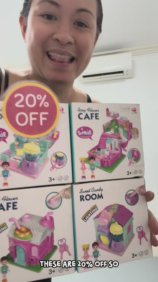 Little Fat Hugs Sweet Candy Room Mini Playset