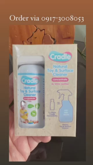 Cradle Toy and Surface Cleaner Concentrate (2x50ml)