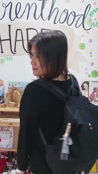Mambo Nylon Waterproof Multipocket Diaper Bag