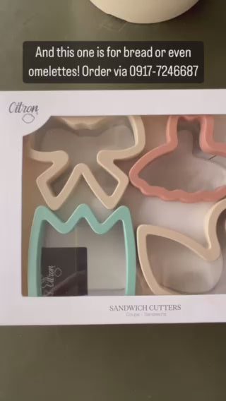 Citron Sandwich Cutters