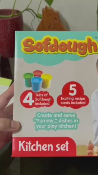 Funskool Sofdough Kitchen Set