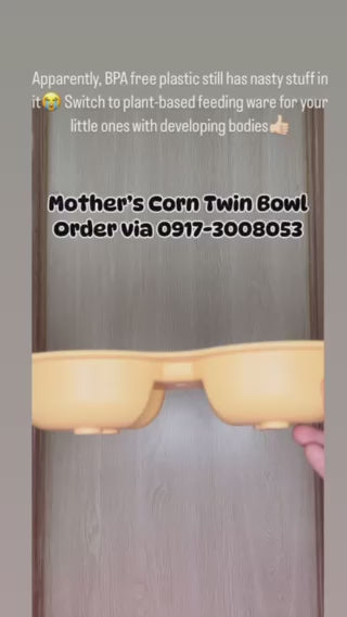 Mother's Corn Enjoy Fishing Twin Bowl