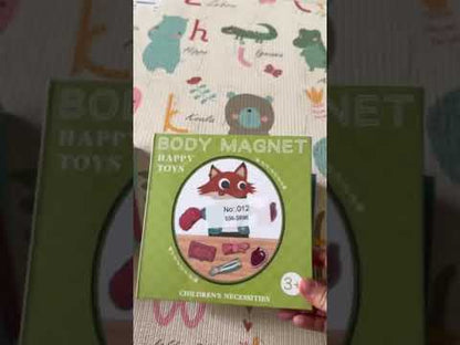 Pierre's Farm Magnetic Puzzle and Matching Book