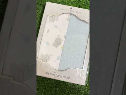 Living Textiles 2-Pack Jersey Wraps