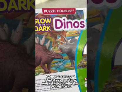The Learning Journey Puzzle Doubles Glow in the Dark - Space