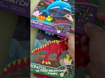 Djee Bear Scratch Art