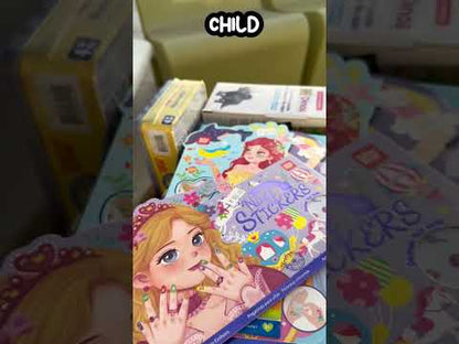 Djee Bear Nail Stickers - Princess Unicorn