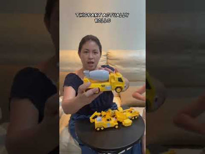 Kiddora 5-in-1 Magnetic Construction Transformer Robot