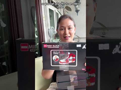 Dr. Star Sneaker Bricks Pencil Holder