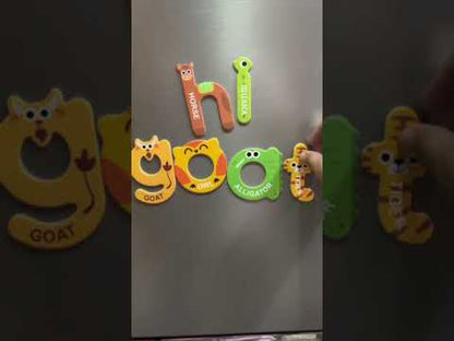 The Kiddie Concept Educational Puzzle Magnets