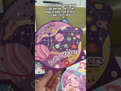 Djee Bear Puffy Stickers - Ocean