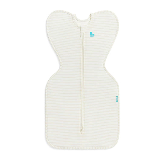 Love to Dream Swaddle Up Lite 0.2 TOG – Tan Breton Stripe