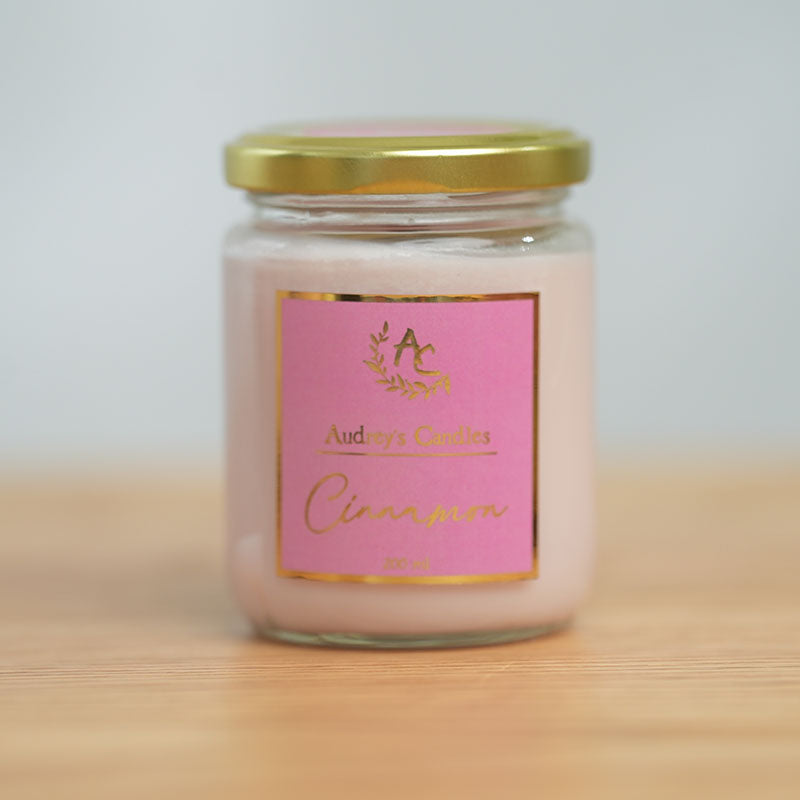 Audrey's Candles Scented Candle - Cinnamon