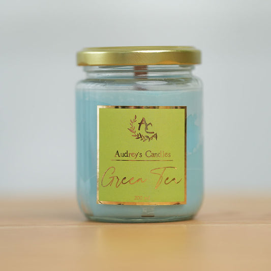 Audrey's Candles Scented Candle - Green Tea