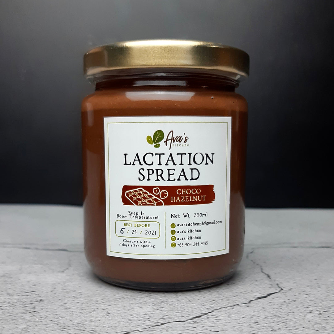 Ava's Kitchen Choco Hazelnut Lactation Spread (200ml)