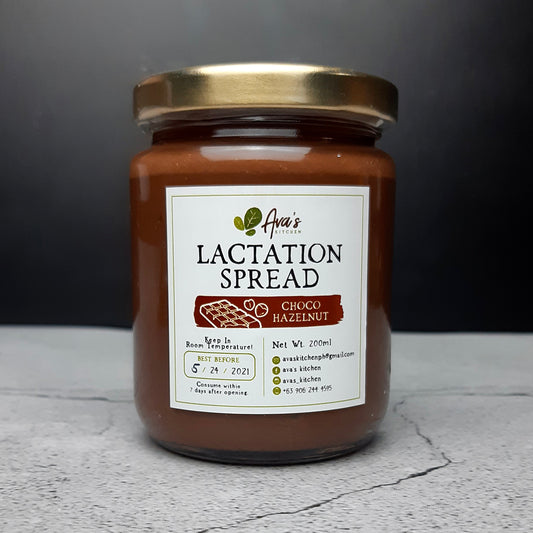 Ava's Kitchen Choco Hazelnut Lactation Spread (200ml)