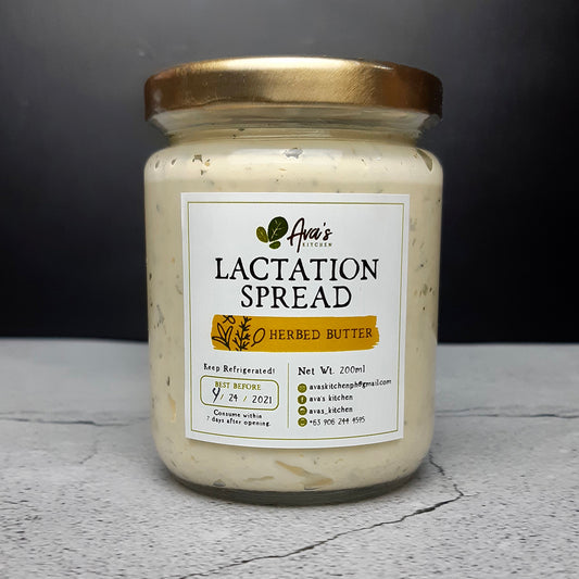 Ava's Kitchen Herbed Butter Lactation Spread (200ml)