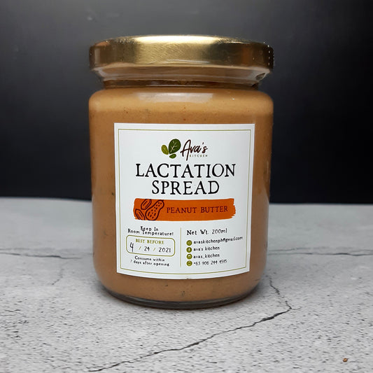 Ava's Kitchen Peanut Butter Lactation Spread (200ml)
