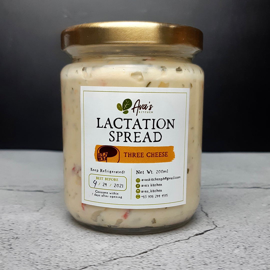 Ava's Kitchen Three Cheese Lactation Spread (200ml)