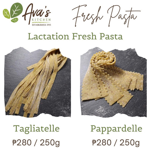 Ava's Kitchen Lactation Fresh Pasta