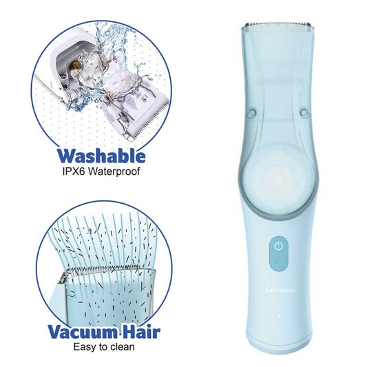 Babymate Washable Electric Kids Hair Clipper