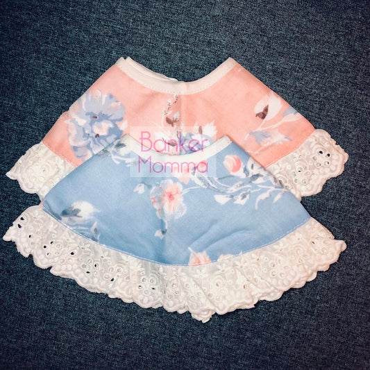 Banker Momma Dressy Bib - Floral