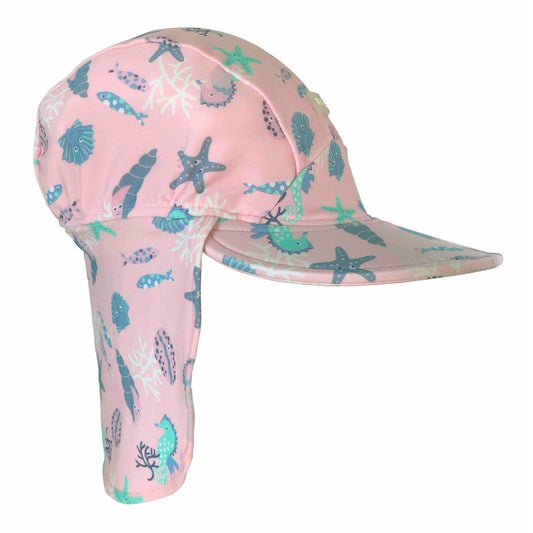 Banz Flap Hat - Sea Life