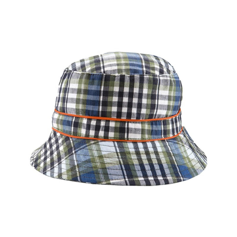 Banz Bucket Hat - Navy Check