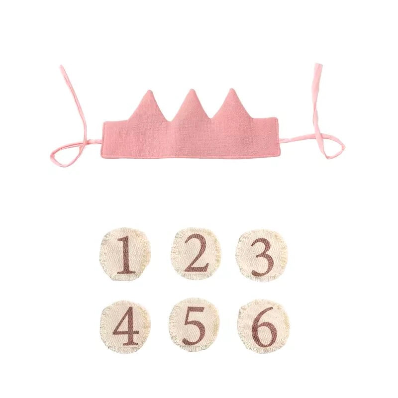 Bababoo Kids Cotton Birthday Hat Crown Baby - 1 to 6 Years old