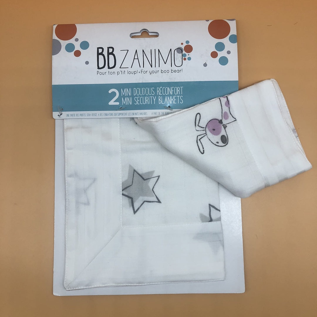 BBZanimo 2 Pc. Mini Security Blanket