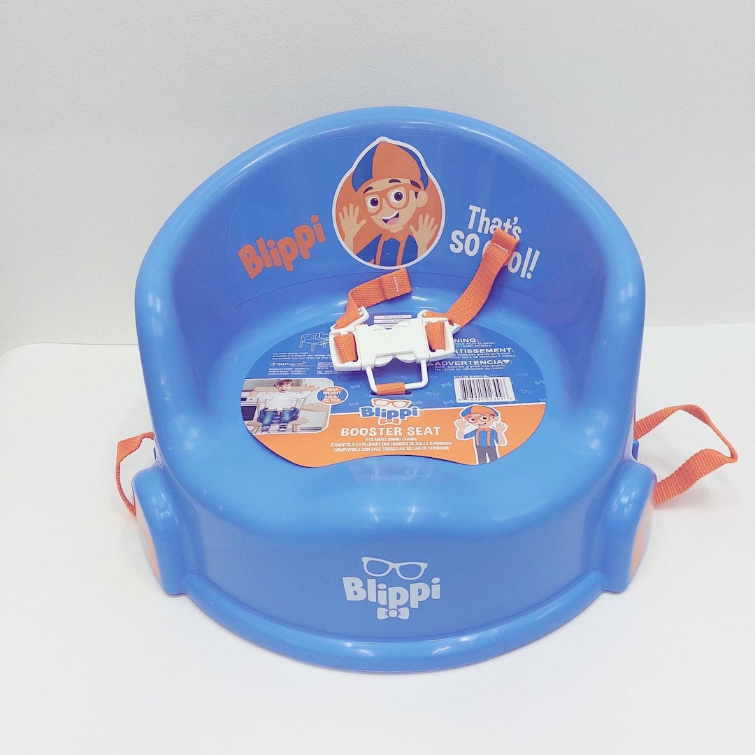 Blippi Plastic Booster Seat