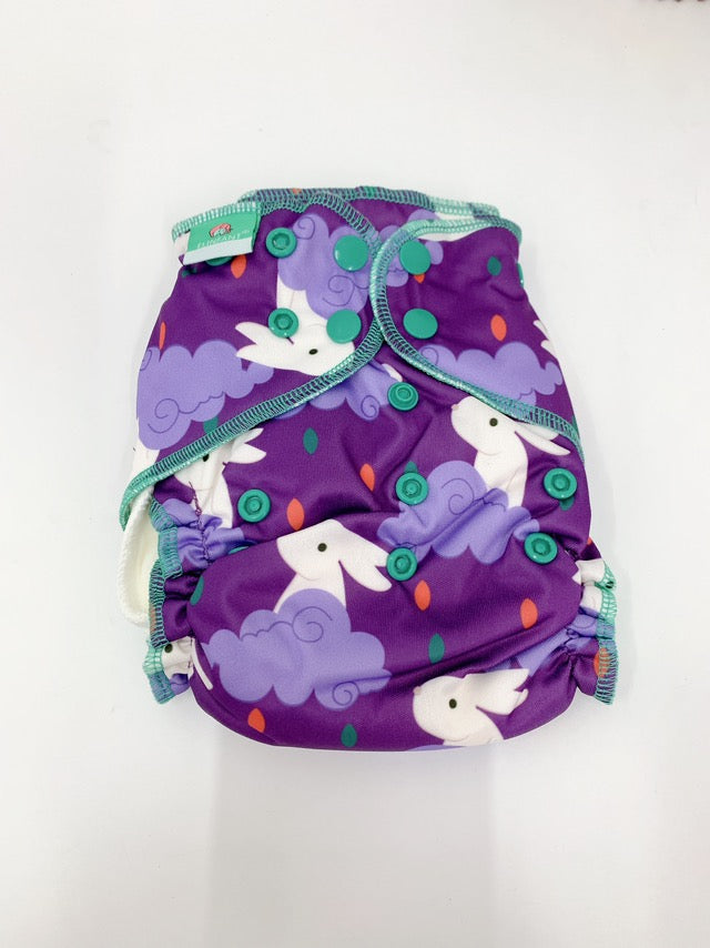 Butt and Mommy Works Elinfant All-in-2 Bamboo Cotton Cloth Diaper