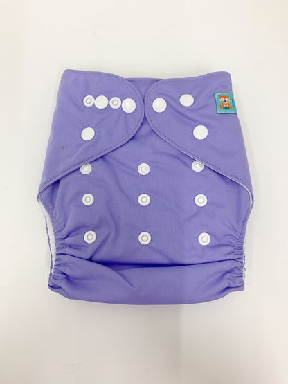 Butt and Mommy Works Plain Alva in 3-Layered Microfiber Diapers