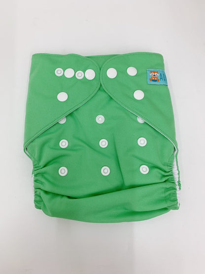 Butt and Mommy Works Plain Alva in 3-Layered Microfiber Diapers