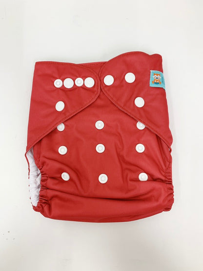 Butt and Mommy Works Plain Alva in 3-Layered Microfiber Diapers