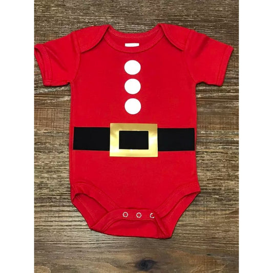 Baby Steeckies Holiday Onesie - Santa