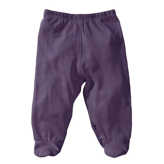 Babysoy Footie Pants (Wineberry)