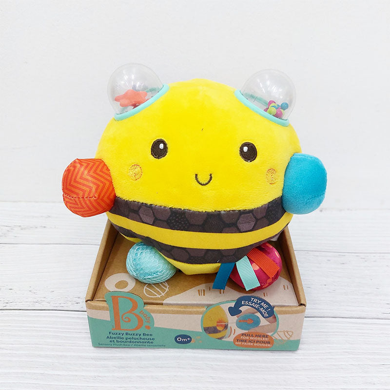 B. Toys Fuzzy Buzzy Bee Sensory Plush Toy – The Parenting Emporium