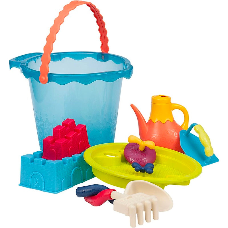 Bucket Set Toy B. Toys Large Bucket Set (Sea) – The Parenting Emporium