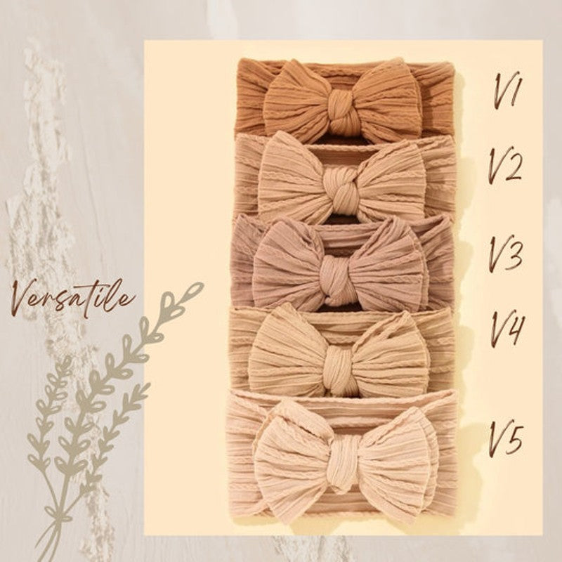 Blooming Wisdom Neutral Headband Collection - Versatile