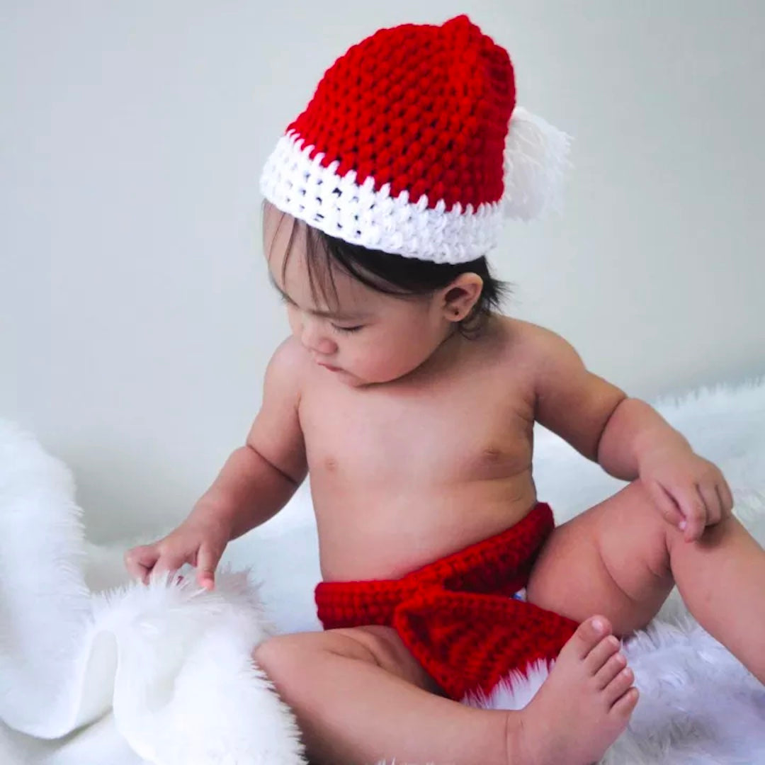 Cotton Candy Knitwear Santa Outfit