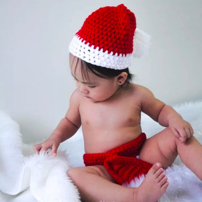 Cotton Candy Knitwear Santa Outfit