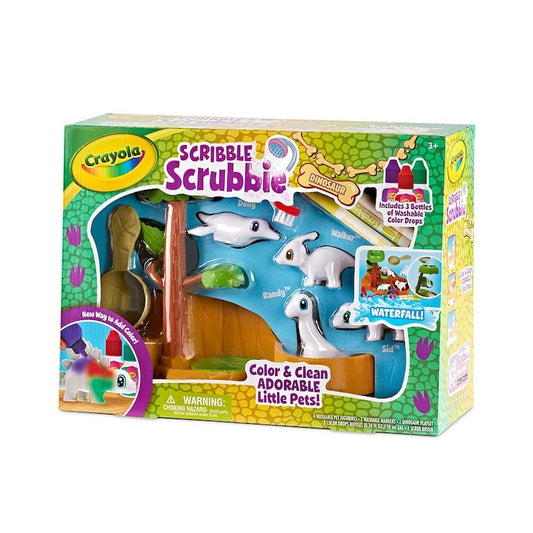 Crayola Washable Scribble Scrubbie Dinosaurs Set Waterfall